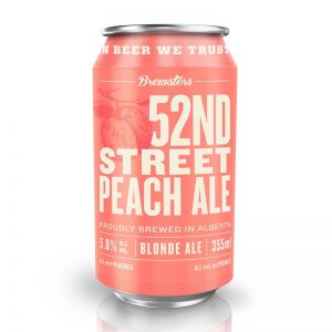 Brewsters 52nd Street Peach Ale 6 Can